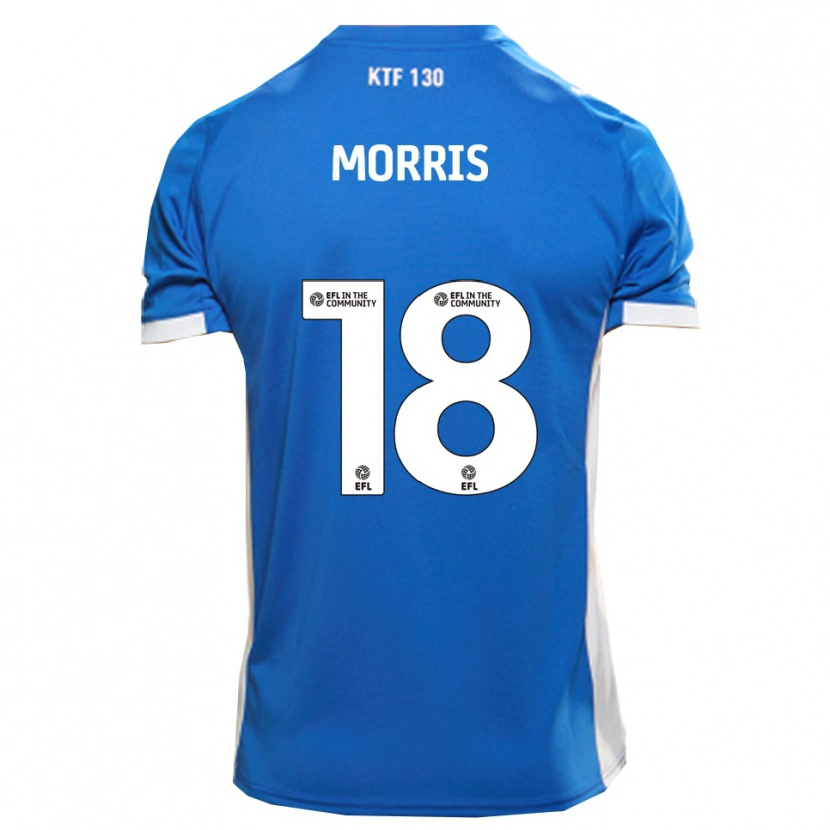 Danxen Damen Kieron Morris #18 Blau Weiß Heimtrikot Trikot 2025/26 T-Shirt Österreich