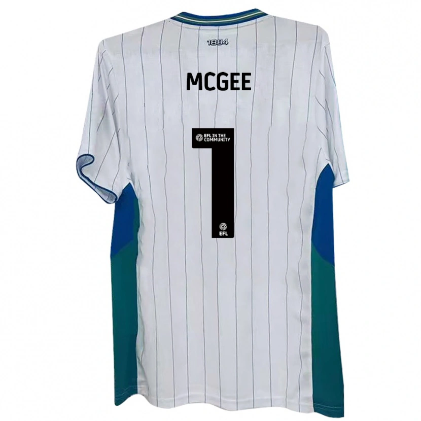 Danxen Damen Luke Mcgee #1 Weiß Grün Blau Heimtrikot Trikot 2025/26 T-Shirt Österreich