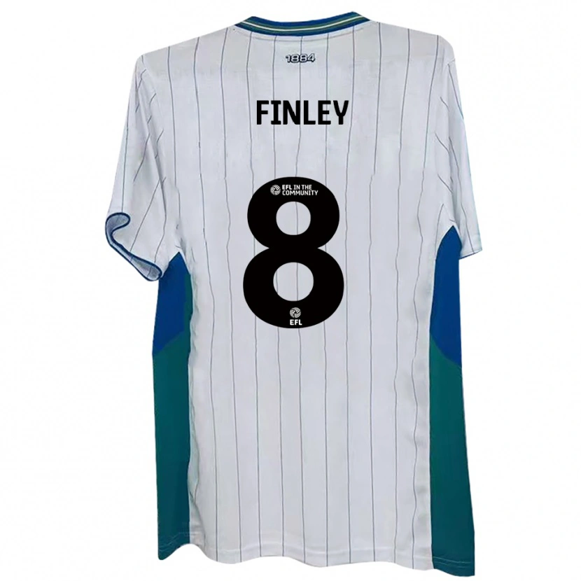 Danxen Damen Sam Finley #8 Weiß Grün Blau Heimtrikot Trikot 2025/26 T-Shirt Österreich