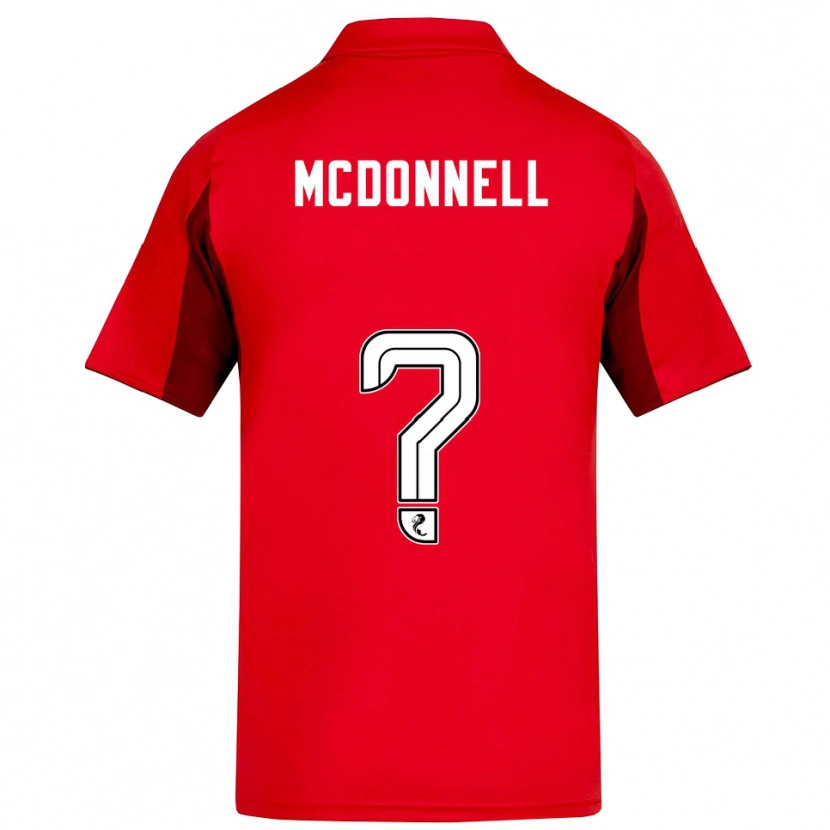 Danxen Damen Noah Mcdonnell #0 Rot Burgunderrot Heimtrikot Trikot 2025/26 T-Shirt Österreich