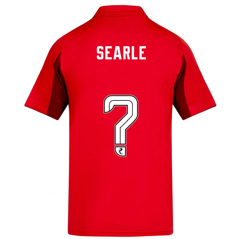 Danxen Damen Jack Searle #0 Rot Burgunderrot Heimtrikot Trikot 2025/26 T-Shirt Österreich