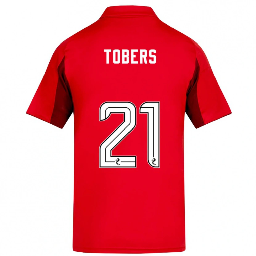 Danxen Damen Kristers Tobers #21 Rot Burgunderrot Heimtrikot Trikot 2025/26 T-Shirt Österreich
