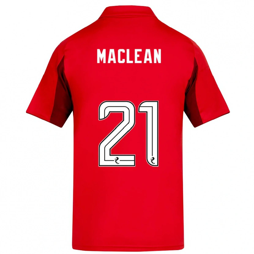 Danxen Damen Miriam Maclean #21 Rot Burgunderrot Heimtrikot Trikot 2025/26 T-Shirt Österreich
