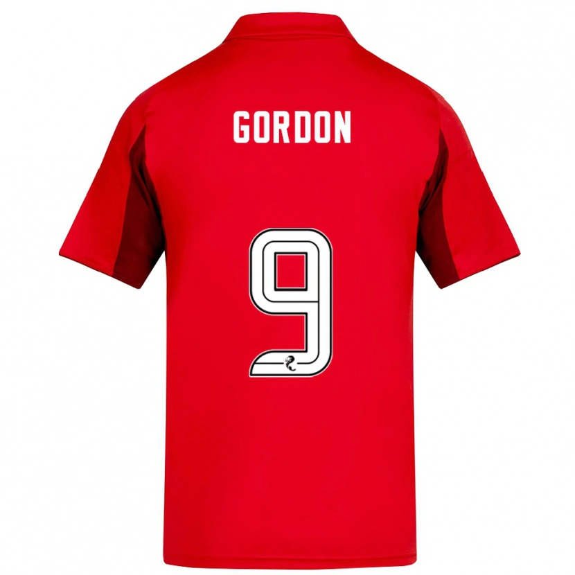 Danxen Damen Lauren Gordon #9 Rot Burgunderrot Heimtrikot Trikot 2025/26 T-Shirt Österreich