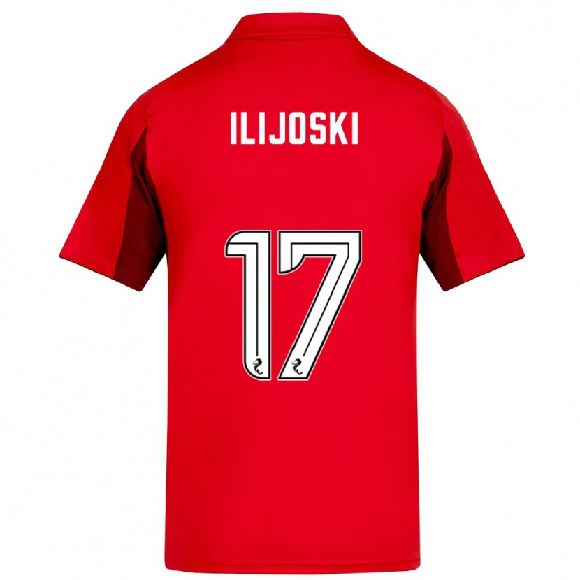 Danxen Damen Emma Ilijoski #17 Rot Burgunderrot Heimtrikot Trikot 2025/26 T-Shirt Österreich