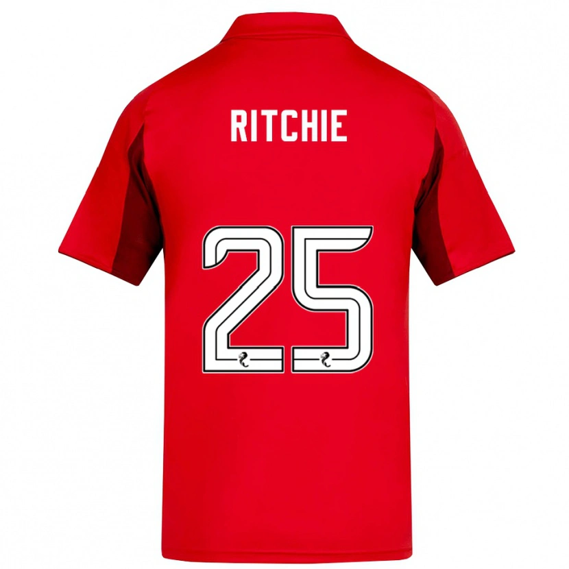 Danxen Damen Tom Ritchie #25 Rot Burgunderrot Heimtrikot Trikot 2025/26 T-Shirt Österreich