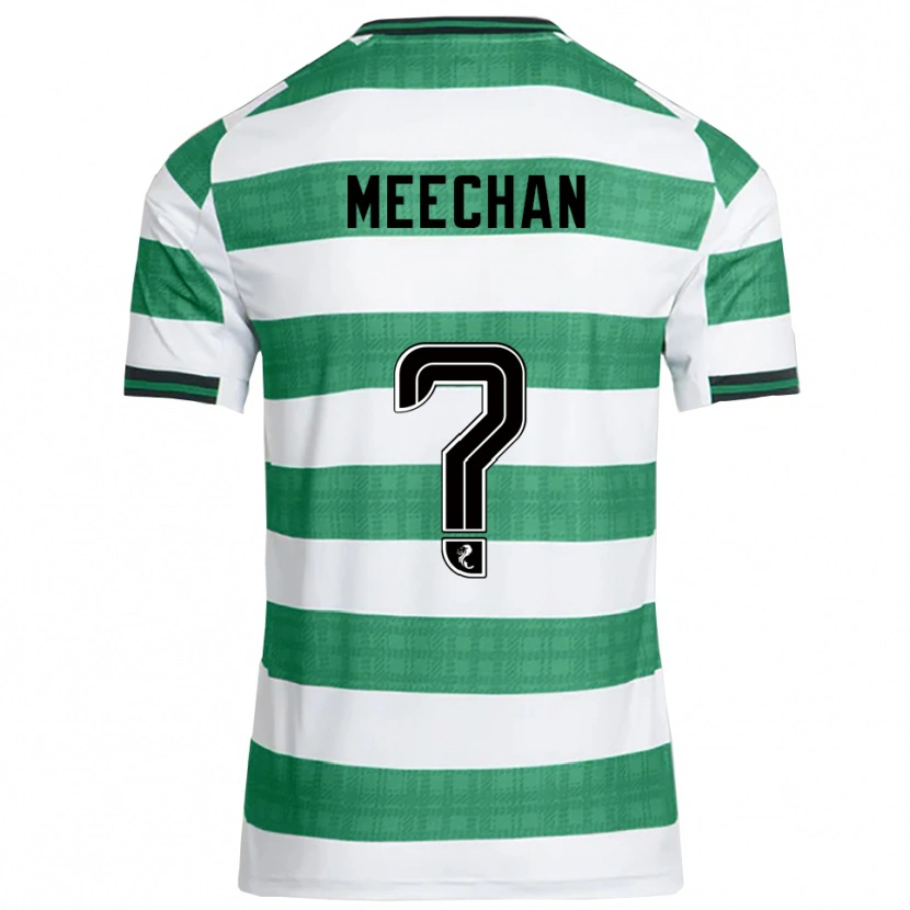 Danxen Damen Nathan Meechan #0 Grün Weiß Heimtrikot Trikot 2025/26 T-Shirt Österreich