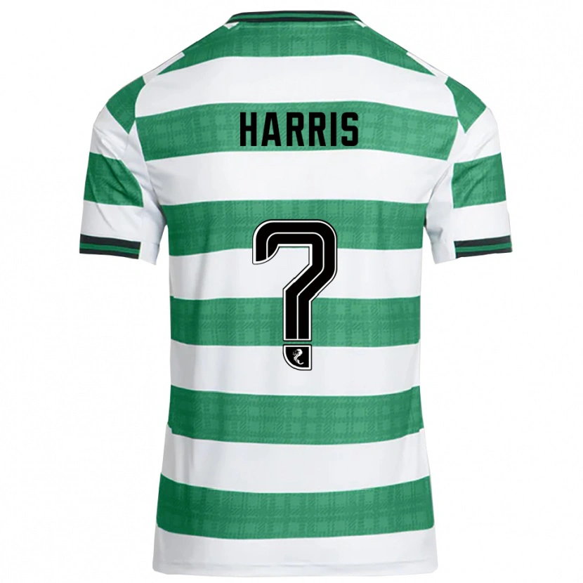 Danxen Damen Mark Harris #0 Grün Weiß Heimtrikot Trikot 2025/26 T-Shirt Österreich