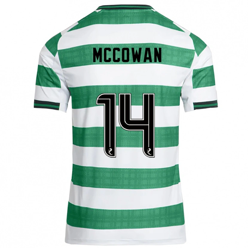Danxen Damen Luke Mccowan #14 Grün Weiß Heimtrikot Trikot 2025/26 T-Shirt Österreich