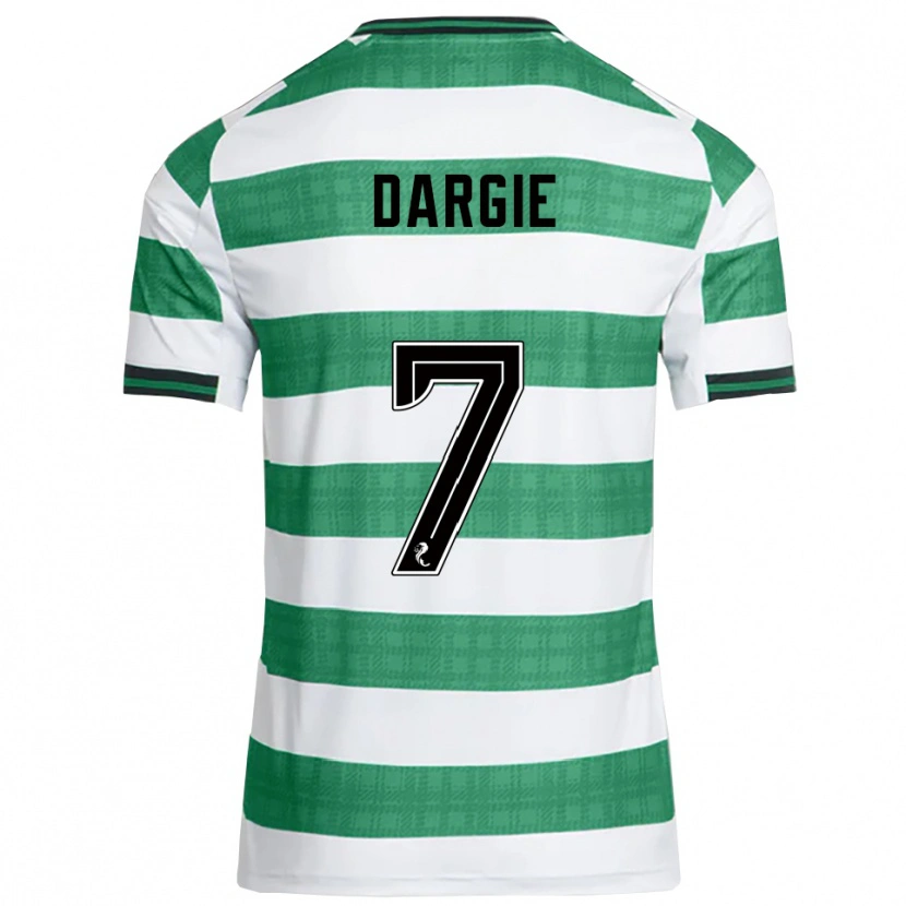 Danxen Damen Rhys Dargie #7 Grün Weiß Heimtrikot Trikot 2025/26 T-Shirt Österreich