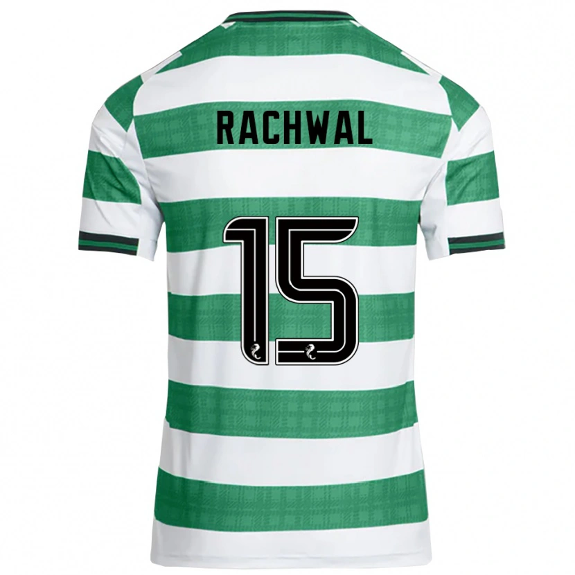 Danxen Damen Robert Rachwal #15 Grün Weiß Heimtrikot Trikot 2025/26 T-Shirt Österreich