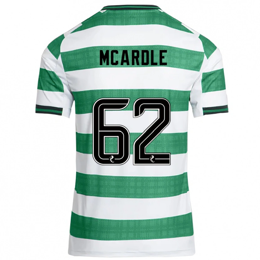Danxen Damen Sean Mcardle #62 Grün Weiß Heimtrikot Trikot 2025/26 T-Shirt Österreich