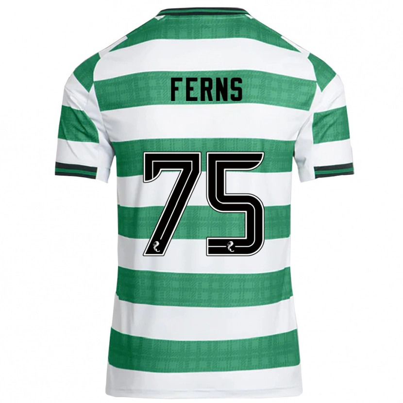 Danxen Damen Ronan Ferns #75 Grün Weiß Heimtrikot Trikot 2025/26 T-Shirt Österreich
