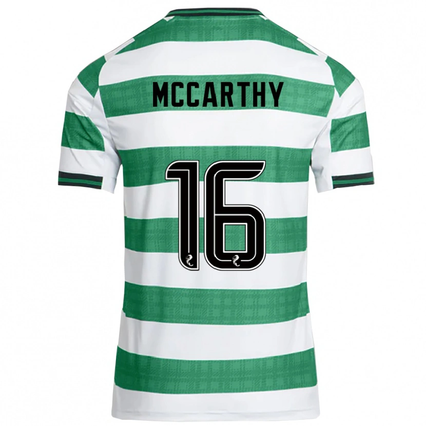 Danxen Damen James Mccarthy #16 Grün Weiß Heimtrikot Trikot 2025/26 T-Shirt Österreich