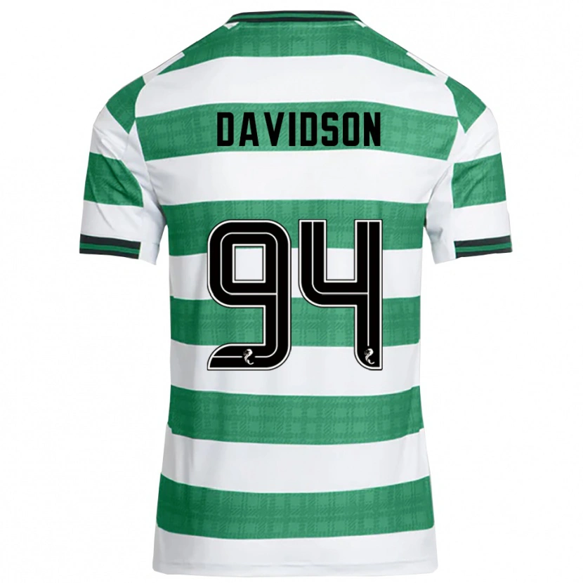 Danxen Damen Bruno Davidson #94 Grün Weiß Heimtrikot Trikot 2025/26 T-Shirt Österreich