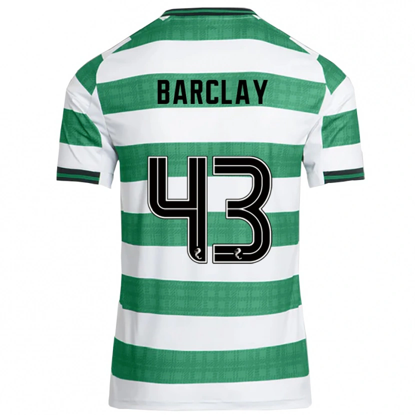Danxen Damen Lucy Barclay #43 Grün Weiß Heimtrikot Trikot 2025/26 T-Shirt Österreich