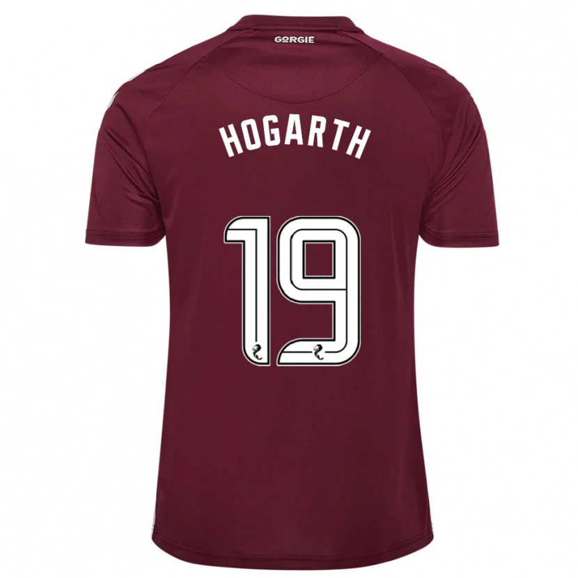 Danxen Damen Taylor Hogarth #19 Burgunderrot Weiß Heimtrikot Trikot 2025/26 T-Shirt Österreich