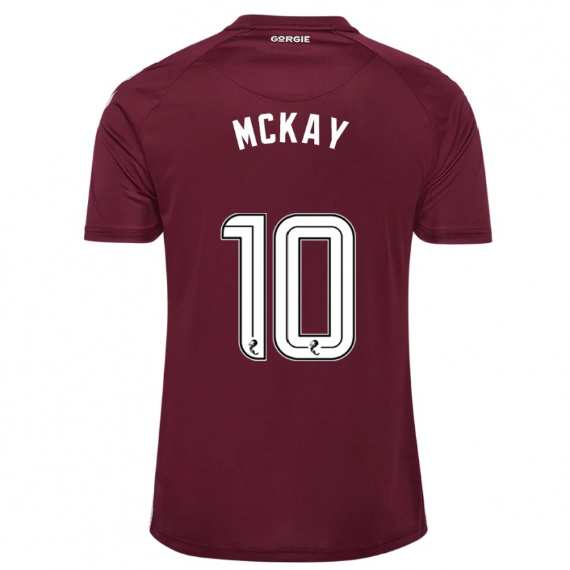 Danxen Damen Barrie Mckay #10 Burgunderrot Weiß Heimtrikot Trikot 2025/26 T-Shirt Österreich