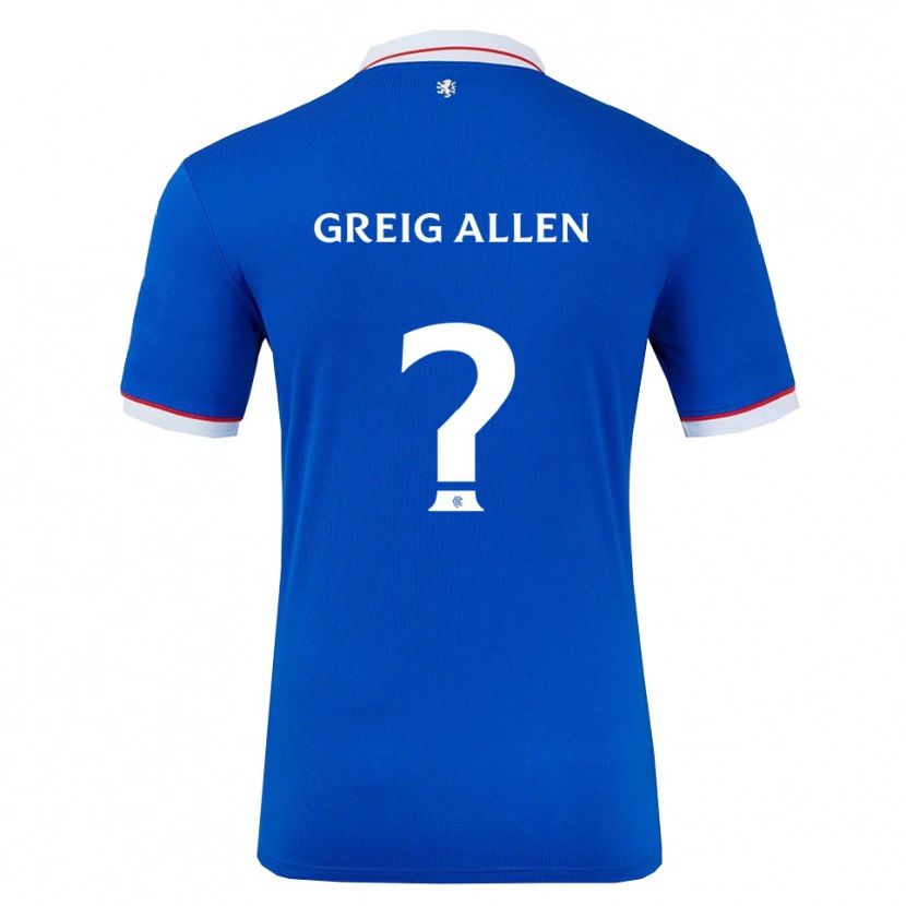 Danxen Damen Greig Allen #0 Blau Weiß Heimtrikot Trikot 2025/26 T-Shirt Österreich
