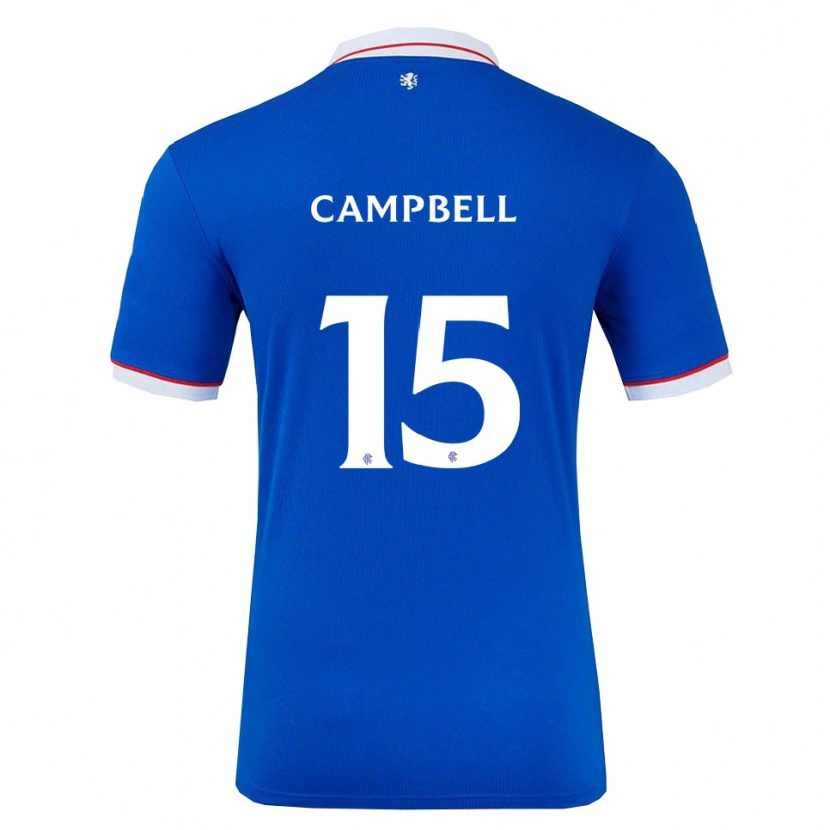 Danxen Damen Connor Campbell #15 Blau Weiß Heimtrikot Trikot 2025/26 T-Shirt Österreich