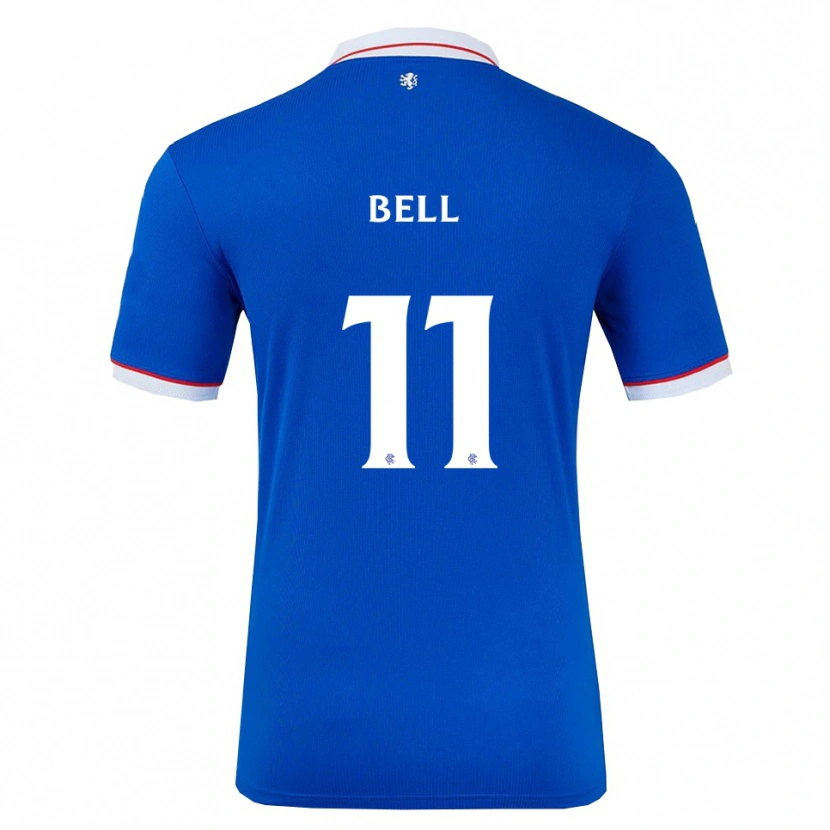 Danxen Damen Megan Bell #11 Blau Weiß Heimtrikot Trikot 2025/26 T-Shirt Österreich
