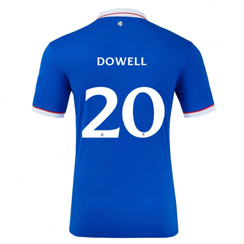 Danxen Damen Kieran Dowell #20 Blau Weiß Heimtrikot Trikot 2025/26 T-Shirt Österreich