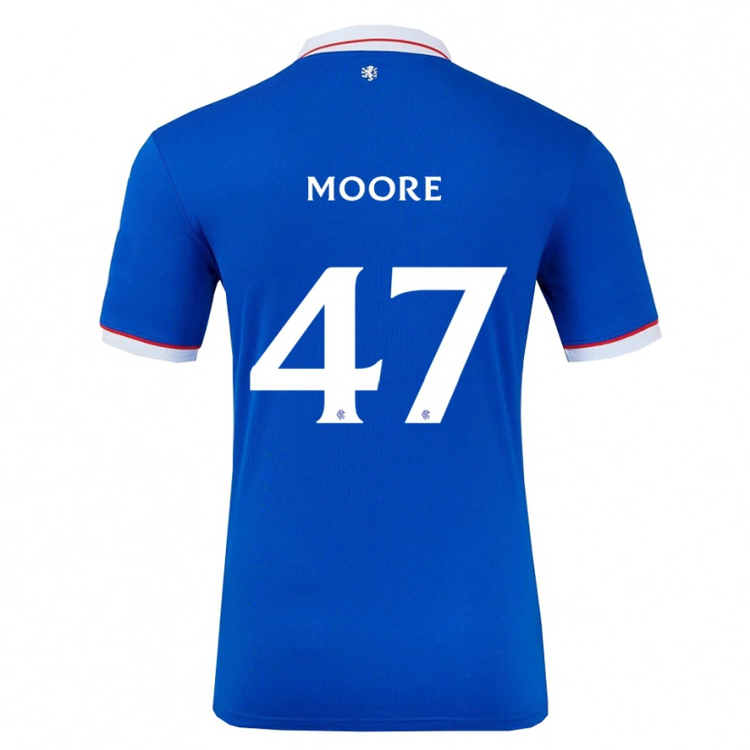 Danxen Damen Mikey Moore #47 Blau Weiß Heimtrikot Trikot 2025/26 T-Shirt Österreich