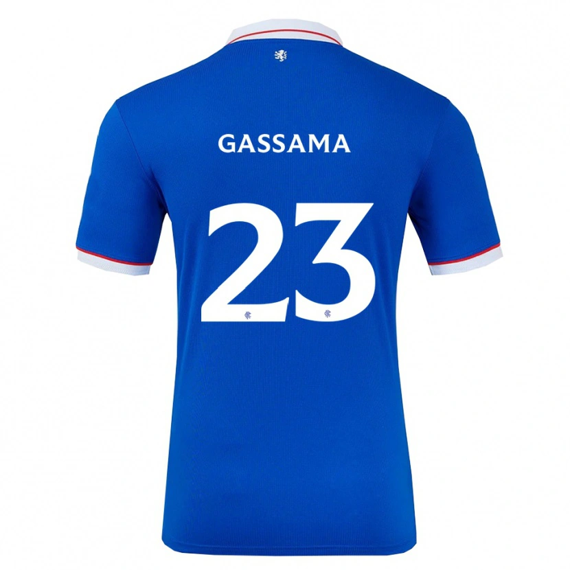 Danxen Damen Djeidi Gassama #23 Blau Weiß Heimtrikot Trikot 2025/26 T-Shirt Österreich