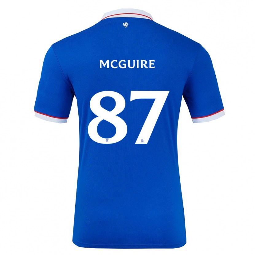 Danxen Damen Rydnn Mcguire #87 Blau Weiß Heimtrikot Trikot 2025/26 T-Shirt Österreich