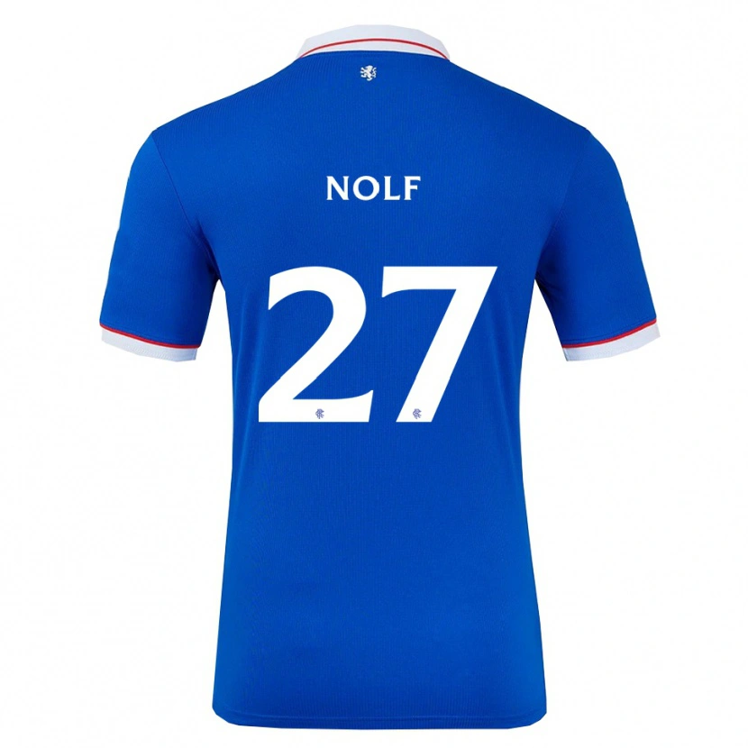Danxen Damen Madeline Nolf #27 Blau Weiß Heimtrikot Trikot 2025/26 T-Shirt Österreich