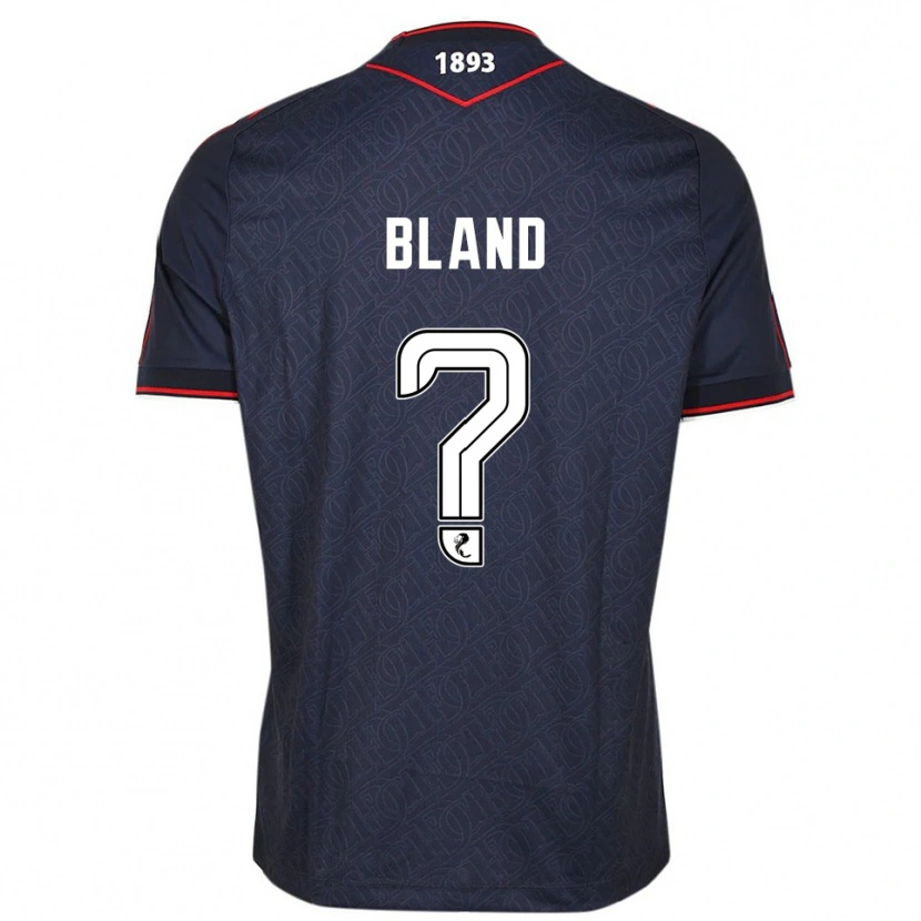 Danxen Damen Ryan Bland #0 Marine Weiß Heimtrikot Trikot 2025/26 T-Shirt Österreich