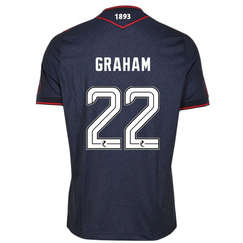 Danxen Damen Luke Graham #22 Marine Weiß Heimtrikot Trikot 2025/26 T-Shirt Österreich