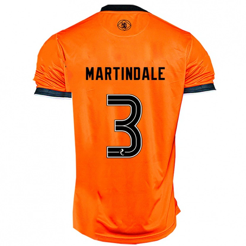Danxen Damen Amilie Martindale #3 Orange Schwarz Heimtrikot Trikot 2025/26 T-Shirt Österreich