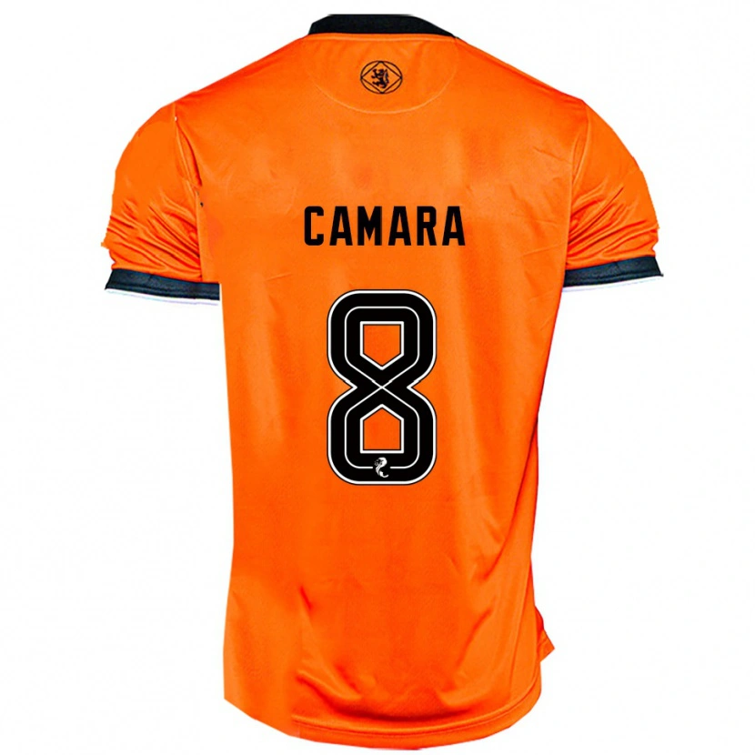Danxen Damen Panutche Camara #8 Orange Schwarz Heimtrikot Trikot 2025/26 T-Shirt Österreich