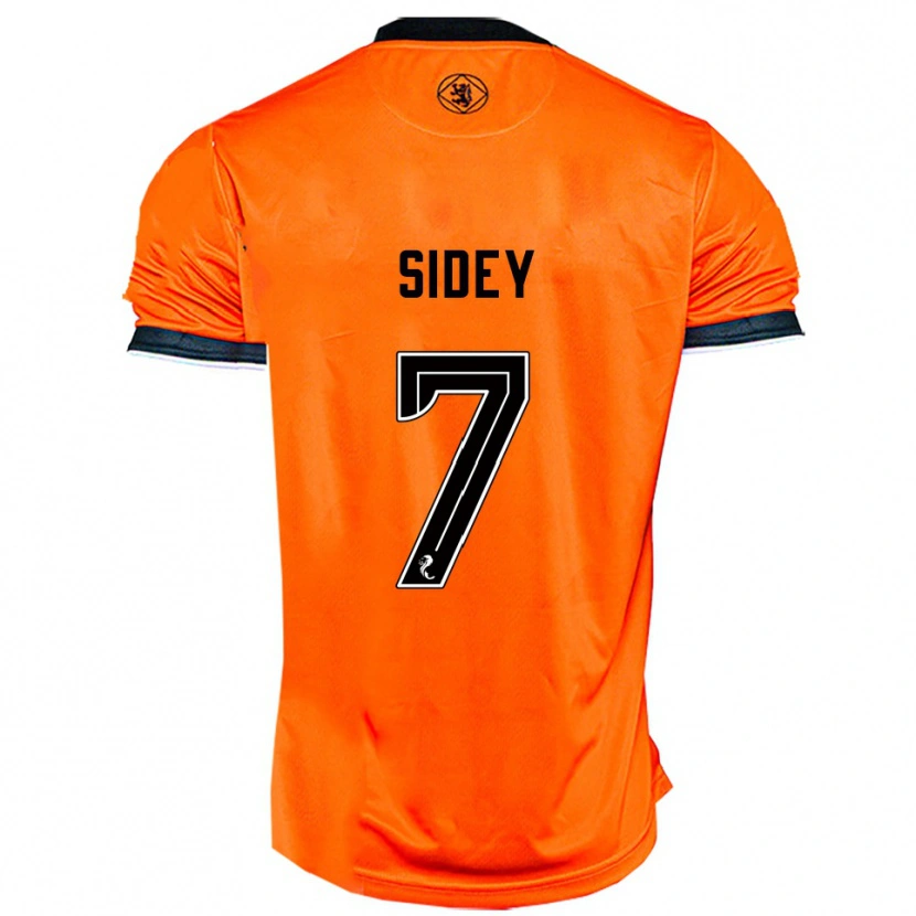 Danxen Damen Leah Sidey #7 Orange Schwarz Heimtrikot Trikot 2025/26 T-Shirt Österreich