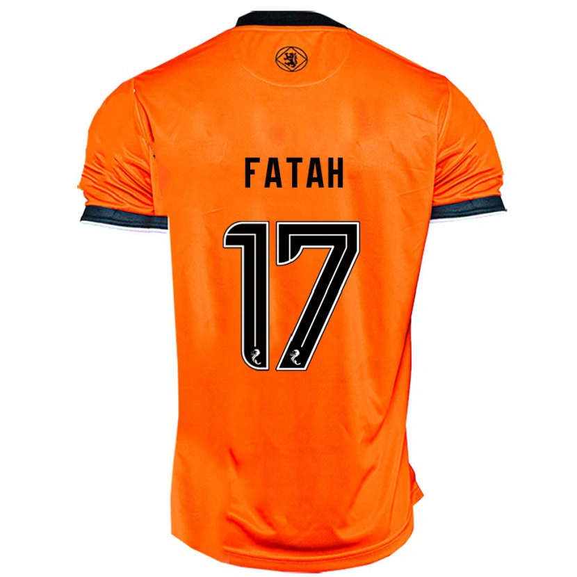 Danxen Damen Amar Fatah #17 Orange Schwarz Heimtrikot Trikot 2025/26 T-Shirt Österreich