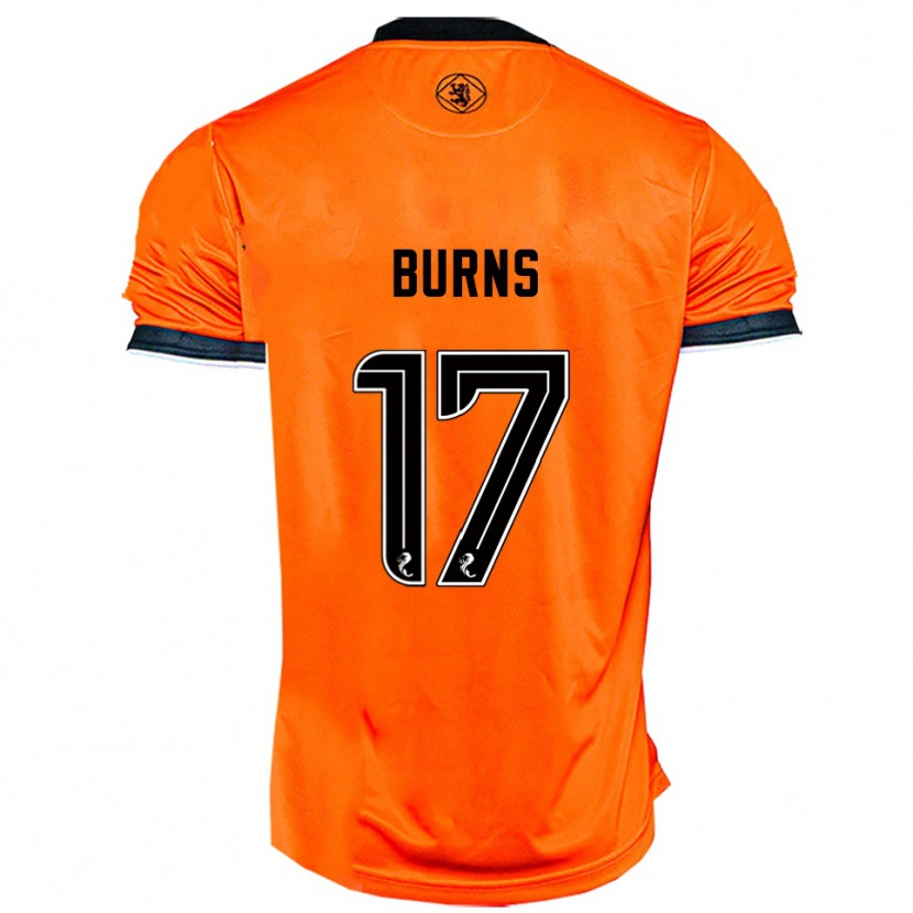 Danxen Damen Megan Burns #17 Orange Schwarz Heimtrikot Trikot 2025/26 T-Shirt Österreich