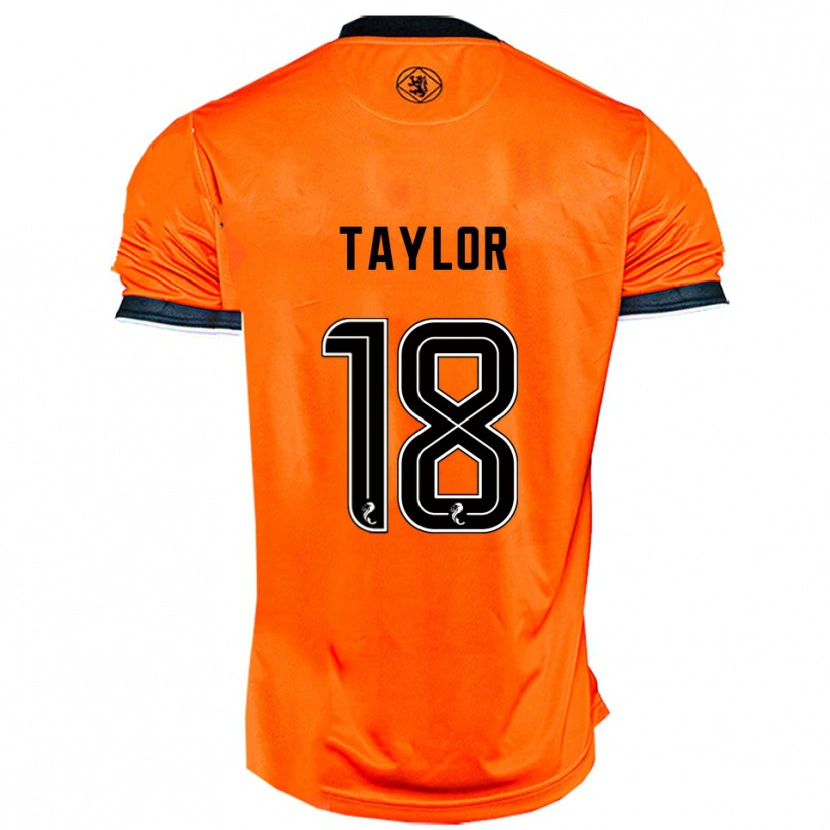 Danxen Damen Amy Taylor #18 Orange Schwarz Heimtrikot Trikot 2025/26 T-Shirt Österreich