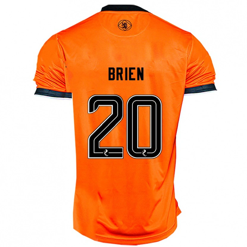 Danxen Damen Freya Brien #20 Orange Schwarz Heimtrikot Trikot 2025/26 T-Shirt Österreich