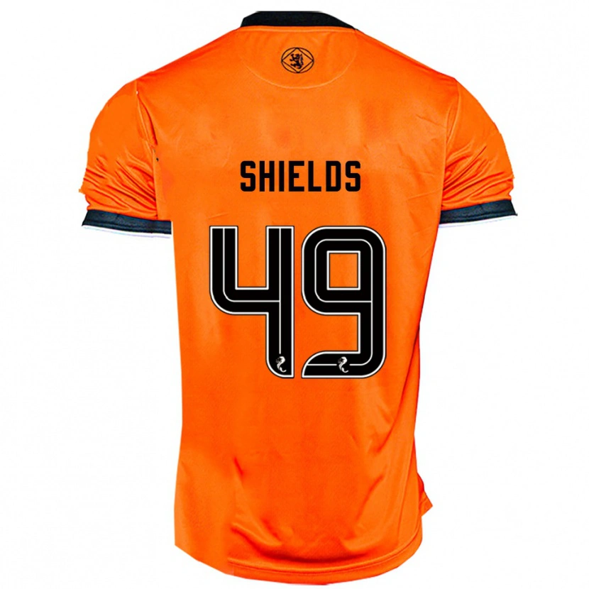 Danxen Damen Conal Shields #49 Orange Schwarz Heimtrikot Trikot 2025/26 T-Shirt Österreich