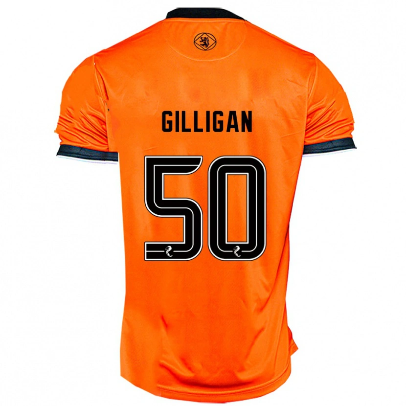 Danxen Damen Keir Gilligan #50 Orange Schwarz Heimtrikot Trikot 2025/26 T-Shirt Österreich