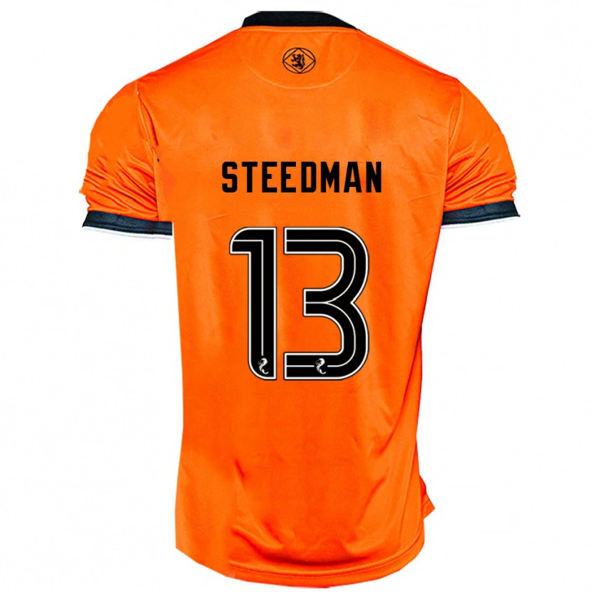 Danxen Damen Morgan Steedman #13 Orange Schwarz Heimtrikot Trikot 2025/26 T-Shirt Österreich