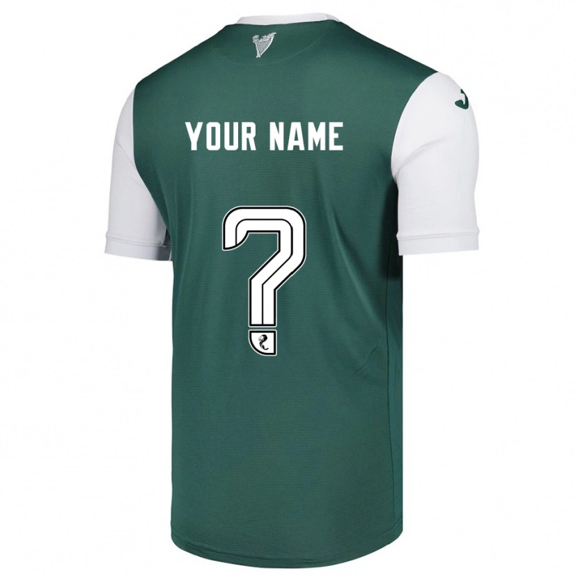 Danxen Damen Ihren Namen #0 Grün Weiß Heimtrikot Trikot 2025/26 T-Shirt Österreich