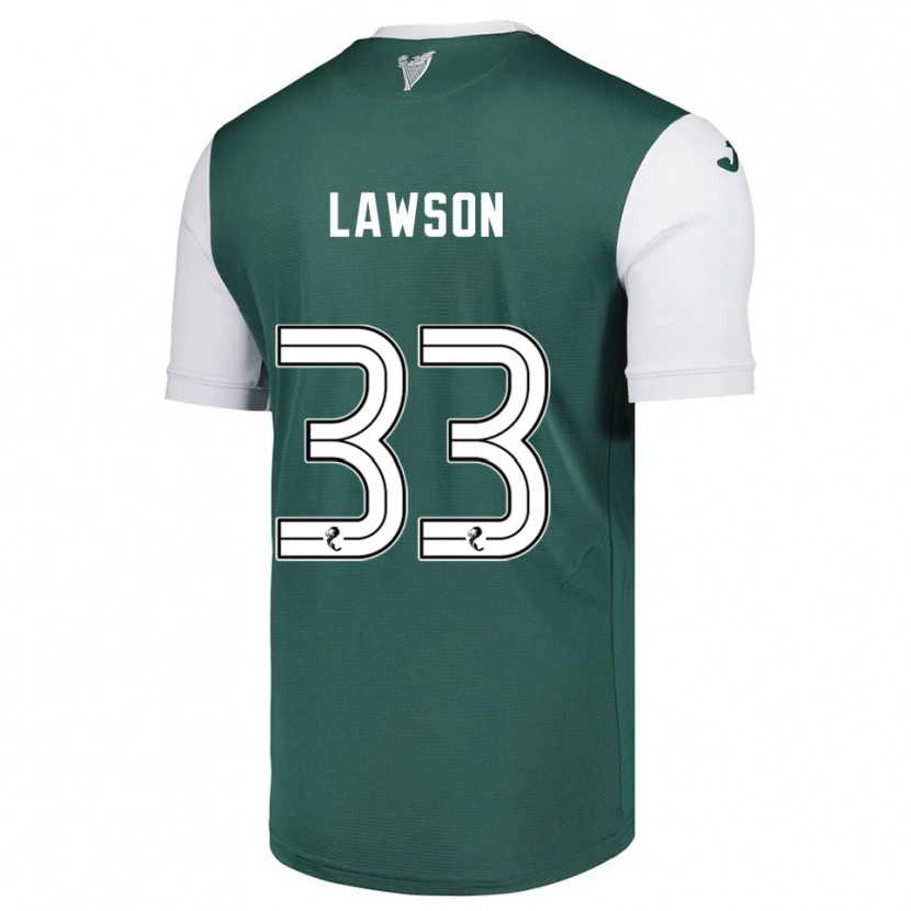 Danxen Damen Poppy Lawson #33 Grün Weiß Heimtrikot Trikot 2025/26 T-Shirt Österreich