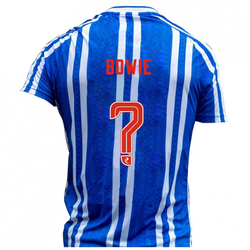 Danxen Damen Euan Bowie #0 Blau Weiß Heimtrikot Trikot 2025/26 T-Shirt Österreich