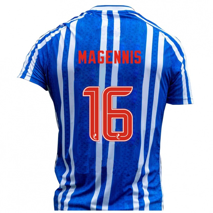 Danxen Damen Kyle Magennis #16 Blau Weiß Heimtrikot Trikot 2025/26 T-Shirt Österreich