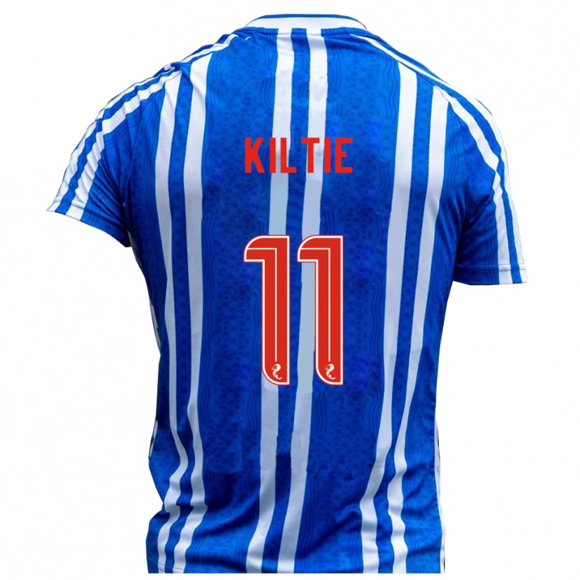 Danxen Damen Greg Kiltie #11 Blau Weiß Heimtrikot Trikot 2025/26 T-Shirt Österreich