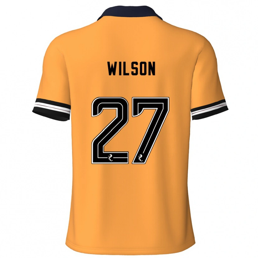 Danxen Damen Danny Wilson #27 Gelb Schwarz Heimtrikot Trikot 2025/26 T-Shirt Österreich
