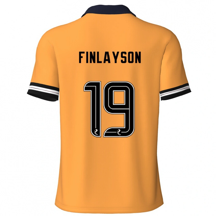 Danxen Damen Danny Finlayson #19 Gelb Schwarz Heimtrikot Trikot 2025/26 T-Shirt Österreich