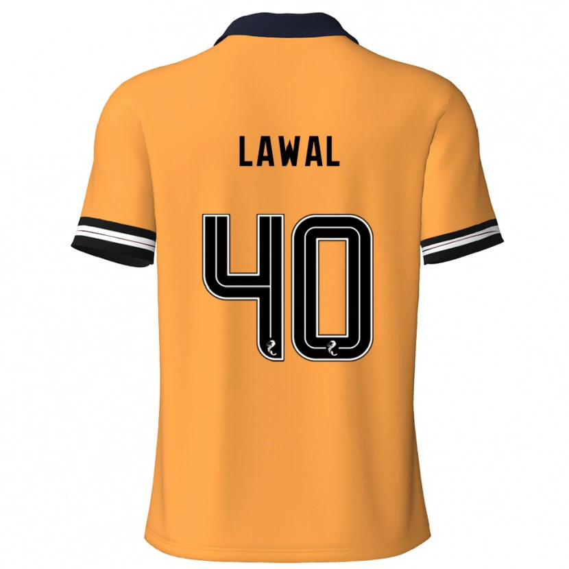 Danxen Damen Samson Lawal #40 Gelb Schwarz Heimtrikot Trikot 2025/26 T-Shirt Österreich